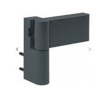 Петля ROTO Doorline Solid 150P 17-20,5/39 RAL 7016 на 110 кг. (821330), антрацит