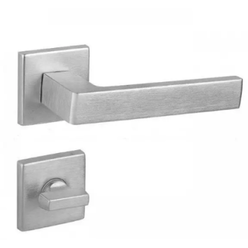 Дверная ручка Dnd Quattro с накладкой под WC Хром матовый 3 013.80 грн.