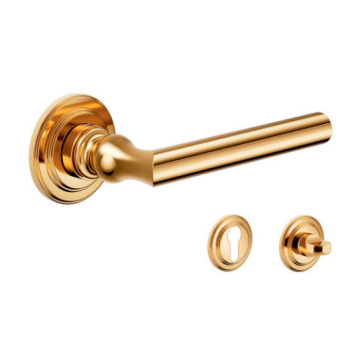 Дверная ручка Dnd Isabella с накладкой под цылиндр Золото 12 708.19 грн.