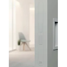 Магнитный межкомнатный замок AGB Touch с ответной планкой под алюминий