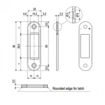 Ответная планка "Pоlaris XT" EASY-FIX - от 167.24 грн.