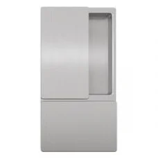 Комплект ручек для распашной двери, Wave (AGB) - глухая