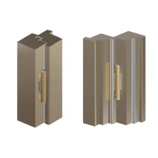 Регульована петля для важких дверей R4 AGB, бронза