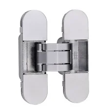 Прихована центрована завіса AGB Серія Eclipse 2.0, хром матовий