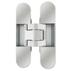 Прихована центрована завіса AGB Серія Eclipse 2.1, хром матовий