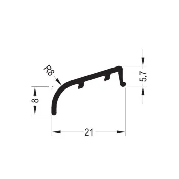 Профиль защитный на створку ALURON APS 20 - от 172.45 грн.