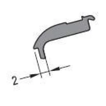 Профиль защитный на створку ALURON APZ 20 - от 172.45 грн.