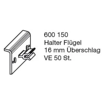 Захист стулки BUG-Alutechnik (Flugelprofil 600121) — від 246.43 грн.