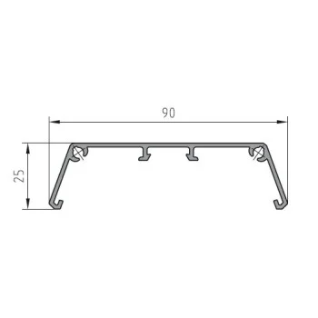 Защита импоста BUG-Alutechnik (Sprossenprofil 600 136) - от 504.85 грн.