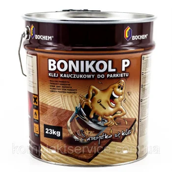 Каучуковый паркетный клей Bonikol P, 23 кг - от 104.20 грн.