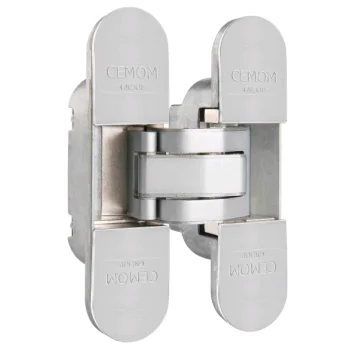 Прихована петля Cemom Estetic-80A на 80 кг, матовий хром