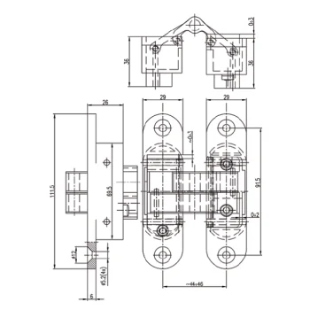 Прихована петля Cemom на 100 кг. — від 858.09 грн.