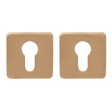 Дверна накладка Colombo під ключ  квадратна