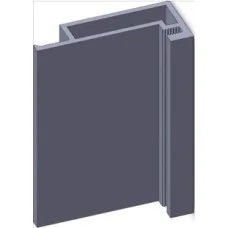 Алюміній короб SLIM-LIGHT для прихованих дверей.