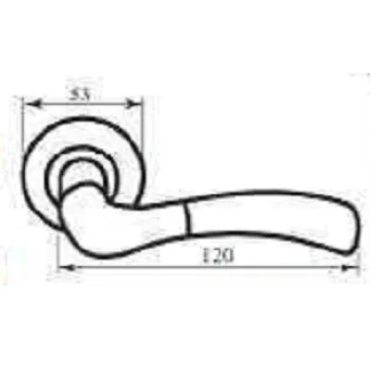 Дверная ручка Comit Siena - от 369.91 грн.