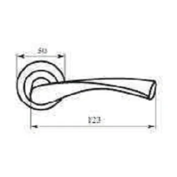 Дверна ручка Comit CM 170 — від 573.10 грн.