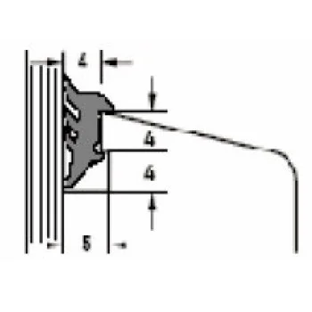 Уплотнитель для сухого остекления deventer SV3 - от 22.92 грн.