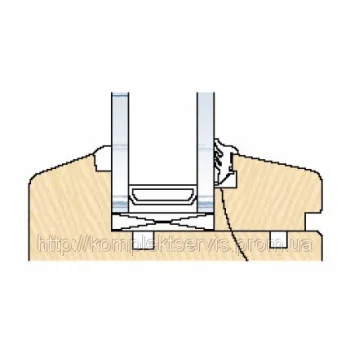 Уплотнитель для сухого остекления deventer SV3 - от 22.92 грн.