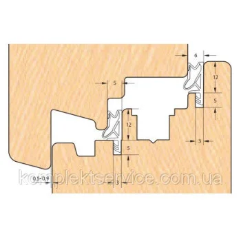 Уплотнитель для окон deventer S 7503 - от 31.26 грн.
