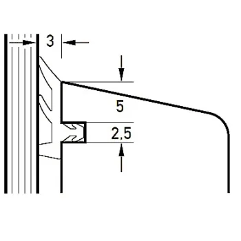 Ущільнювач віконний для сухого скління Deventer S 6584 — від 26.57 грн.