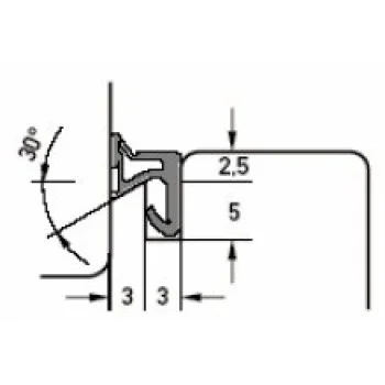 Уплотнитель для окон deventer SV33 - от 24.49 грн.