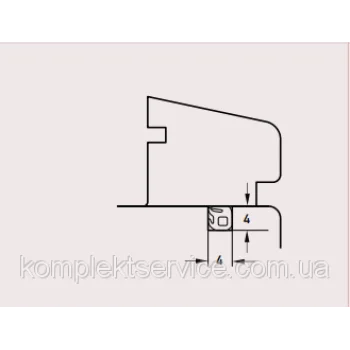 Уплотнитель для окон и дверей S 6867 - от 22.40 грн.