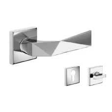 Дверная ручка Dnd Luxury 02 с накладкой под WC