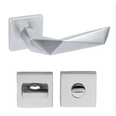 Дверна ручка Dnd Luxury 02 з накладкою під WC