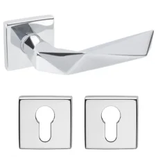 Дверна ручка Dnd Luxury 02 з накладкою під циліндр