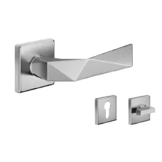 Дверна ручка Dnd Luxury 02  з накладкою під циліндр