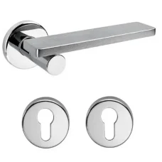 Дверная ручка Dnd Minima с накладкой под цылиндр