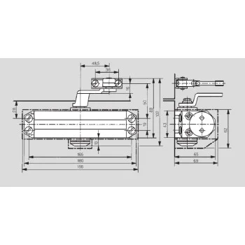 Дверной доводчик Dorma TS73 V EN 2-4 BC - от 5 112.57 грн.