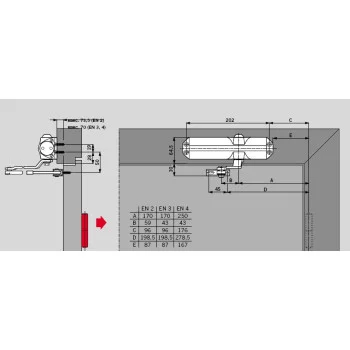 Дверний доводчик Dorma TS68 — від 1 807.87 грн.
