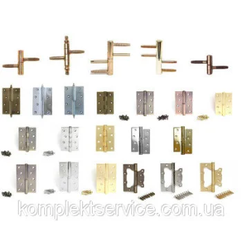 Дверная петля Fuxia 100*2,5 мм Универсальная - от 75.55 грн.