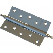 Дверная петля Fuxia 125*2,5 мм разборная фигурной верхушкой