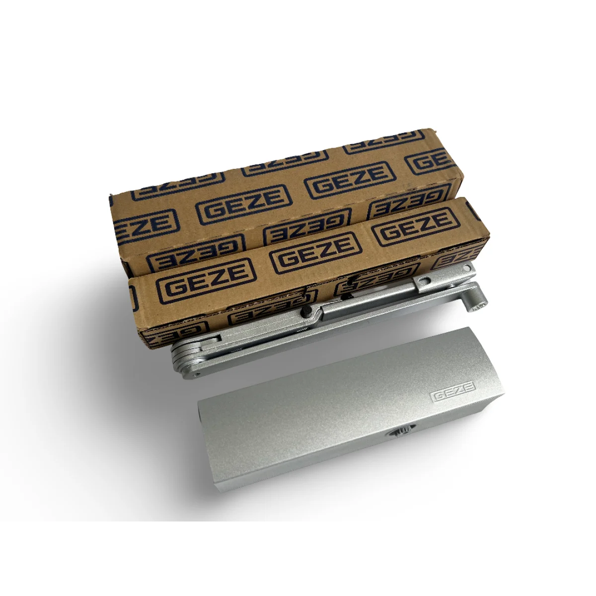 Дверной доводчик Geze TS 2000 NV BC, серебристый - купить