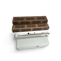 Дверний доводчик Geze TS 2000 NV F (з фіксацією), білий