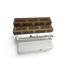 Дверной доводчик Geze TS 2000 NV F  (с фиксацией), белый