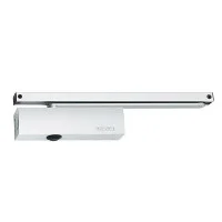 Дверний доводчик Geze TS 3000V зі слайдовою тягою, білий