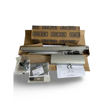 Дверной доводчик Geze TS 1500 со слайдовой тягой, серебристый - от 2 352.32 грн.