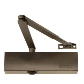 Дверний доводчик Geze TS 1500 з фіксацією, коричневий — від 2 804.54 грн.