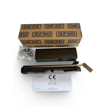 Дверний доводчик Geze TS 1500 з фіксацією, коричневий — від 2 804.54 грн.