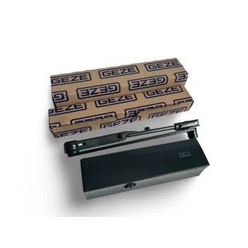 Дверний доводчик Geze TS 2000 NV F (з фіксацією), антрацит — від 4 551.98 грн.