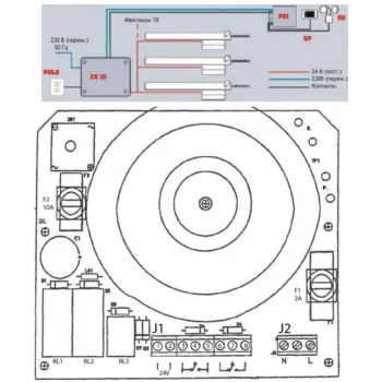 Блок управления системой проветривания Giesse CV10, 24В - от 2 865.50 грн.