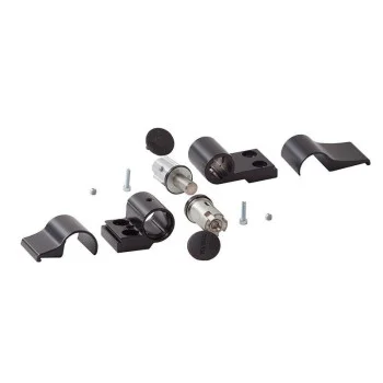 Петля DOMINA HP NEW дверна Giesse 2-х секційна, 62.5мм, чорна RAL9005 — від 816.93 грн.