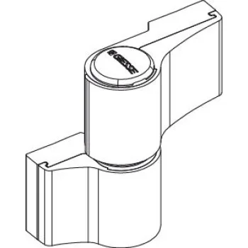 Петля DOMINA HP NEW дверная Giesse 2-х секционная, 62.5мм, белый RAL9010 - от 816.93 грн.