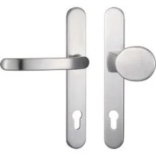 Дверна ручка для профільних дверей greenteQ DG 58.ER.SSWK PZ 92