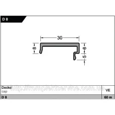 Крышка D8 для порогов Weser от Gutmann AG, EV1