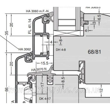 Уплотнитель Gutmann Mira 3062, черный - от 26.05 грн.