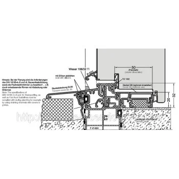 Уплотнитель TD 12/2 для порогов Weser от Gutmann AG - от 44.29 грн.